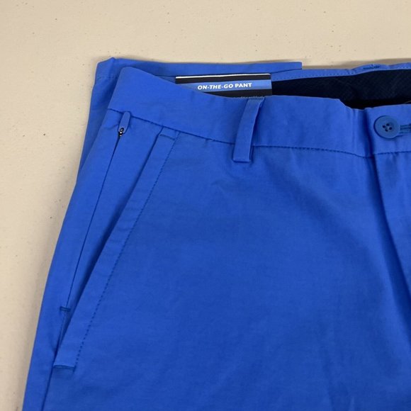 NEW 32/32 Vineyard Vines Performance On-The-Go 5 Pocket Pants ocean sky blue men - Picture 2 of 4